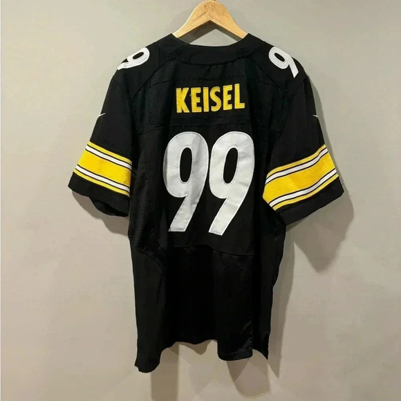 Brett  Keisel Pittsburg Steelers Nike On Field Football Jersey - Picture 2 of 12